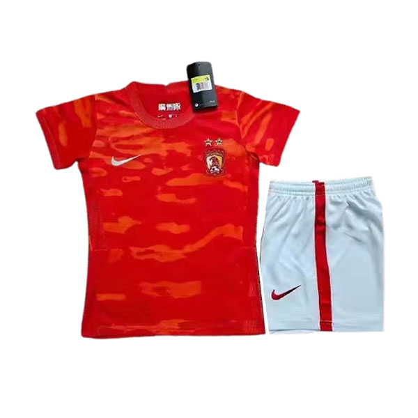 Camiseta Guangzhou FC Replica Primera Ropa Niño 2021/22